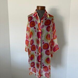 ✨ My Haris Cotton Sheer Button Cover Up ✨